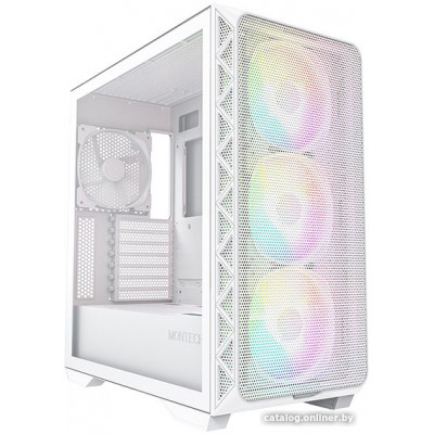 Корпус E-ATX Без БП Montech AIR 903 Max (MNT-A903M-W) / 4x140mm ARGB Fan / GPU Max 400mm / CPU Cooler Max 180mm / TG / W