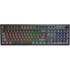 Клавиатура Montech MKey Darkness (MK105DR) / игровая / механическая / Gateron G Pro 2.0 Red - линейные свитчи 45гр. / do