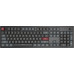 Клавиатура Montech MKey Darkness (MK105DR) / игровая / механическая / Gateron G Pro 2.0 Red - линейные свитчи 45гр. / do