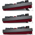 Клавиатура Montech MKey TKL Darkness (MK87DR) / игровая / механическая / Gateron G Pro 2.0 Red - линейные свитчи 45гр. /