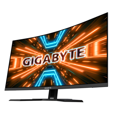 Монитор 31.5" Gigabyte M32QC-EK (16:9, 2560x1440, VA, изогнутый (1500R), 165 Гц, AMD FreeSync Premium Pro, интерфейсы HDMI+DisplayPort+USB Type-C, регулировка высоты)