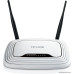 Wi-Fi роутер TP-Link TL-WR841N N300 (802.11n (Wi-Fi 4), 2.4 ГГц, до 300 Mbps, WAN, 4xFast LAN)