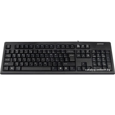 Клавиатура A4Tech KR-83 Black, USB (стандартная для ПК, интерфейс подключения - USB, цвет черный)