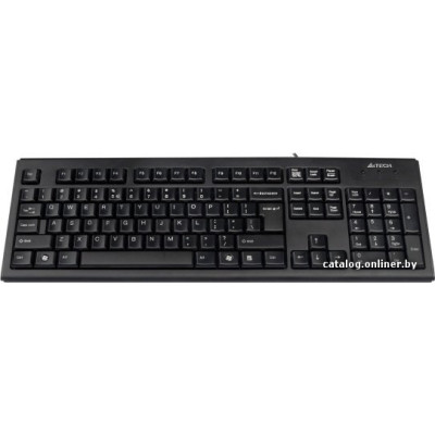 Клавиатура A4Tech KR-83 Black, USB (стандартная для ПК, интерфейс подключения - USB, цвет черный)