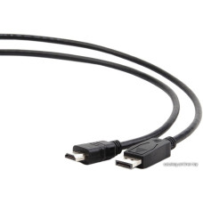 Кабель DP-HDMI Gembird/Cablexpert 1.8м (CC-DP-HDMI-6), 20M/19M, экран, пакет, Black