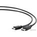 Кабель DP-HDMI Gembird/Cablexpert 1.8м (CC-DP-HDMI-6), 20M/19M, экран, пакет, Black