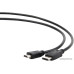 Кабель DP-HDMI Cablexpert , 3.0м (CC-DP-HDMI-3M), 20M/19M, экран, пакет, Black