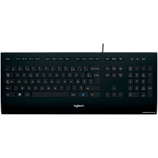 Клавиатура Logitech K280E Black (920-005215) (мультимедийная для ПК, мембранная, пластик, интерфейс подключения - USB, в
