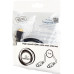 Кабель HDMI - HDMI Cablexpert 1.8m ver2.0, (CC-HDMI4L-6), w/Ethernet, позолоченные контакты, Black