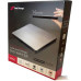 Внешний привод DVD+/-RW LG (GP60NS60.AUAE12S) (DVD Multi, внешний Slim, интерфейс USB-A, толщина 14 мм, цвет серебристый) (RTL)