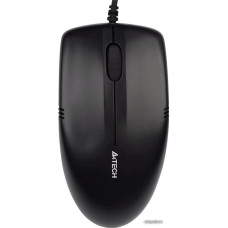 Мышь A4Tech OP-530NU Black (мышь, проводная, USB, сенсор V-Track 1000 dpi, 3 кнопки, колесо с нажатием и отклонением)