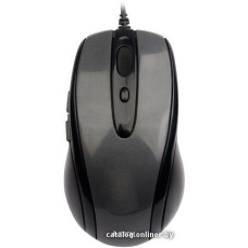 Мышь A4Tech V-Track Mouse N-708X-1 Glossy Grey USB (полноразмерная мышь для ПК, проводная USB, сенсор оптический 1600 dp