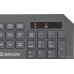 Комплект БЕСПРОВОДНОЙ Клавиатура + мышь Defender Berkeley C-925 Nano Black (клавиатура + мышь для ПК, мышь радио (сенсор лазерный), клавиатура радио, цвет черный) (45925)