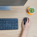 Комплект БЕСПРОВОДНОЙ Клавиатура + мышь Logitech MK235 Black (920-007948) (мышь радио (сенсор оптический), клавиатура радио, цвет черный)
