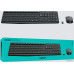Комплект БЕСПРОВОДНОЙ Клавиатура + мышь Logitech MK235 Black (920-007948) (мышь радио (сенсор оптический), клавиатура радио, цвет черный)