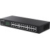 Коммутатор TENDA 24-port TEG1024D (неуправляемый, стоечный, матрица 48 Гбит/с, 24xGbit )