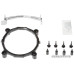 Кулер ID-Cooling DK-01 (LGA 1700/115X/775/AM5/AM4/FM2+/FM2/FM1/AM3+/AM3/AM2+/AM2,800-2500об/мин, TDP 95W, PWM, FAN 92mm,высота 52мм 60шт/кор)