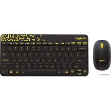 Комплект БЕСПРОВОДНОЙ Клавиатура + мышь Logitech MK240 Nano (920-008213) (мышь беспроводная радио (сенсор оптический), к