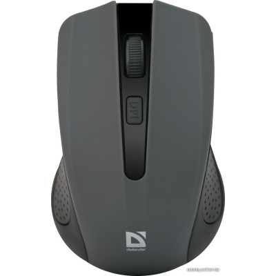 Мышь беспроводная Defender Accura MM-935 Grey (52936) USB (полноразмерная мышь для ПК, радио, сенсор оптический 1600 dpi, 3 кнопки, колесо с нажатием, цвет черный/серый)