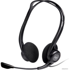 Наушники с микрофоном Logitech PC Headset 960 USB (981-000100) (наушники с микрофоном, для общения, оформление открытое,