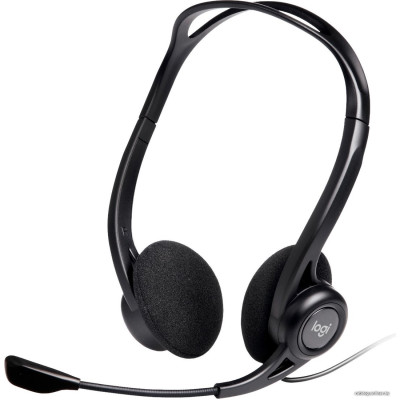 Наушники с микрофоном Logitech PC Headset 960 USB (981-000100) (наушники с микрофоном, для общения, оформление открытое, 20-20000 Гц, кабель 2.5 м)