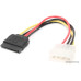 Кабель SATA Gembird (CC-SATA-PS) Power 15см, 4pin/15pin, пакет