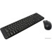 Комплект БЕСПРОВОДНОЙ Клавиатура + мышь Logitech MK220 Black (920-003169) (мышь беспроводная радио (сенсор оптический), клавиатура радио)