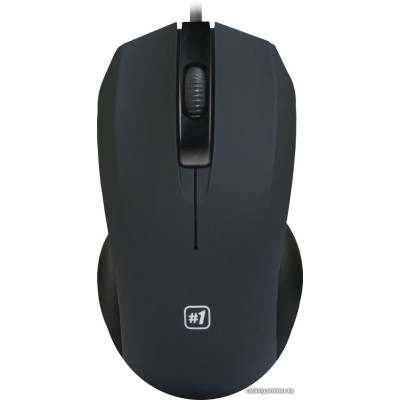 Мышь Defender MM-310 Black(полноразмерная мышь для ПК, проводная, USB, сенсор оптический 1000 dpi, 3 кнопки, колесо с нажатием, цвет черный) (52310)