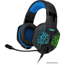Наушники с микрофоном SVEN AP-U980MV (Black-Blue) (наушники с микрофоном, геймерские, оформление закрытое, излучатель 50