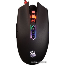 Мышь A4Tech Bloody Q80 (полноразмерная игровая мышь для ПК, проводная USB, сенсор оптический 3200 dpi, 8 кнопок, колесо 