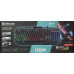 Клавиатура Defender Legion GK-010DL (45010) (игровая для ПК, интерфейс подключения - USB, подсветка, влагозащита, цвет ч