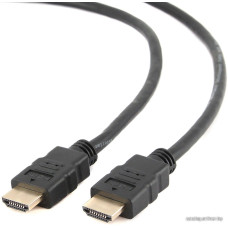 Кабель HDMI Cablexpert CC-HDMI4-15, 4.5м, v2.0, 19M/19M, черный, позол.разъемы, экран, пакет