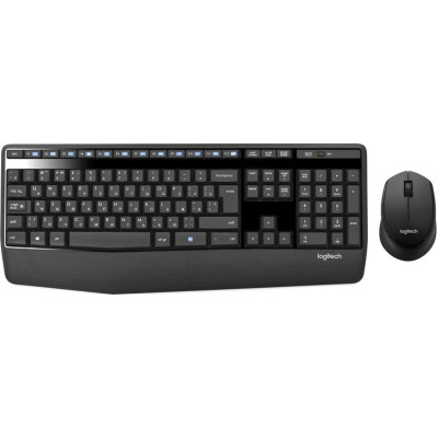 Комплект БЕСПРОВОДНОЙ Клавиатура + мышь Logitech MK345 (920-008534) (мышь радио (сенсор оптический), клавиатура радио, ц