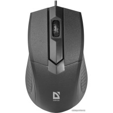 Мышь Defender Optimum MB-270 Black (52270) (полноразмерная мышь для ПК/для компьютеров Apple, проводная, USB, сенсор опт