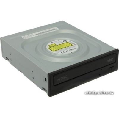 Привод DVD+/-RW SATA LG (GH24NSD5) (DVD Multi, внутренний для ПК, интерфейс SATA, толщина 44 мм, цвет черный) OEM
