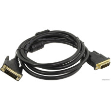 Кабель Telecom DVI-D Dual Link (25M -25M) (TCG441D-1.8m) (25M -25M) 1.8м 2 фильтра