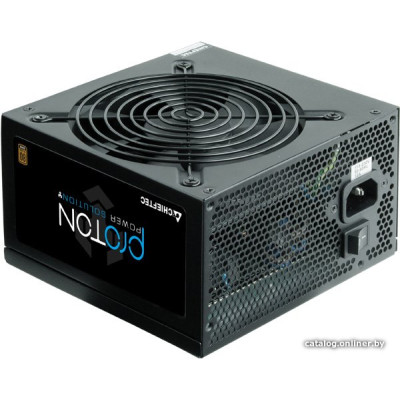 БП Chieftec 500W Proton (BDF-500S) (ATX 2.3, 500W, 80 PLUS BRONZE, Active PFC, 120mm fan) Retail