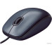 Мышь Logitech M90 (910-001793/910-001795) Black Optical Mouse USB 3btn+Roll (полноразмерная мышь для ПК, проводная, USB, сенсор оптический 1000 dpi, 3 кнопки, колесо с нажатием, цвет серый)