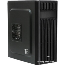 Корпус ATX Без БП Zalman T6 (Стенка с перфорацией для вентиляции, 2xUSB 2.0, 1xUSB-С 3.2 5Гбит/с, 1x120mm FAN, HD Audio+
