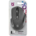 Мышь беспроводная Defender Datum MB-345 Black (полноразмерная мышь для ПК/для компьютеров Apple, радио, сенсор оптический 1600 dpi, 4 кнопки, колесо с нажатием, цвет черный)