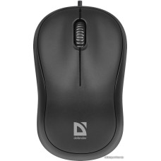 Мышь Defender Patch MS-759 (52759) (ноутбучная мышь для ПК, проводная USB, сенсор оптический 1000 dpi, 3 кнопки, колесо 