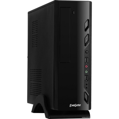 Корпус Mini-ITX Desktop Exegate (MI-208) Black Mini-iTX Без БП