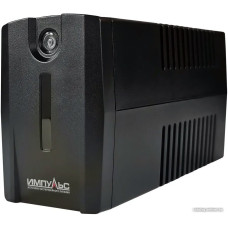 ИБП ИМПУЛЬС ЮНИОР СМАРТ 600 JS60113, LED, SCHUKOx2 (аналог Ippon Back Basic 650 Euro), 600/360 ВА/Вт (~230В, АКБ 1х7Ач),