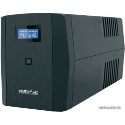ИБП ИМПУЛЬС ЮНИОР СМАРТ 2200 JS22223, SCHUKOx4, LCD, USB, RJ11/RJ45, 2200/1320 ВА/Вт, ~230В, АКБ 2х9Ач. Габаритные размеры (ШхГхВ), мм: 148x298x178, вес 10.8кг), напольный источник бесперебойного питания, (аналог Ippon Back Basic 2200 Euro, Smart Power Pr