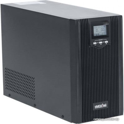 ИБП ИМПУЛЬС ЮНИОР ПРО 3000 JT30201, LCD, USB, RJ-45/RJ-11, IEC-C13x3 +  SCHUKOх3, 3000ВА/2400Вт, ~230В, Слот для SNMP, АКБ 9Ач*4, напольный источник бесперебойного питания