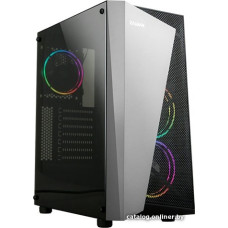 Корпус ATX Без БП Zalman S4 Plus (Боковое окно-акрил, 2xUSB 2.0, 1xUSB-A 3.2 5Гбит/с, 3x120mm ARGB FAN, HD Audio+Mic, VG
