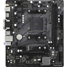 MB ASRock A520M-HDV Soc-AM4 (A520) 1xPCI-Ex16 1xPCI-Ex1 1xUltra M.2 2xDDR4 4733+Mhz DVI+VGA+HDMI mATX RTL