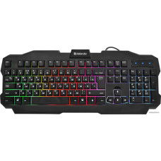 Клавиатура Defender Ultra HB-330L (45330) (игровая для ПК, с подсветкой, мембранная, пластик, интерфейс подключения - US