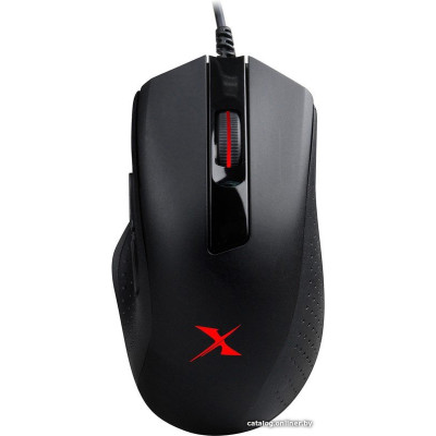 Игровая мышь A4Tech Bloody X5 Max (полноразмерная игровая мышь для ПК, проводная USB, сенсор оптический 10000 dpi, 5 кнопок, колесо с нажатием, цвет черный)