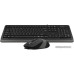 Комплект ПРОВОДНОЙ Клавиатура + мышь A4Tech Fstyler F1010 (черный/серый) (мышь проводная USB (сенсор оптический), клавиатура USB)